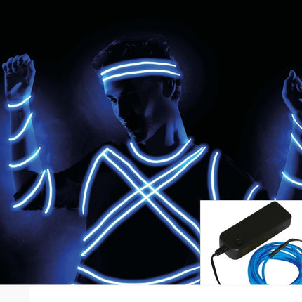 Blauwe Leddraad 5m van Fiestas Guirca koop je bij Partywinkel