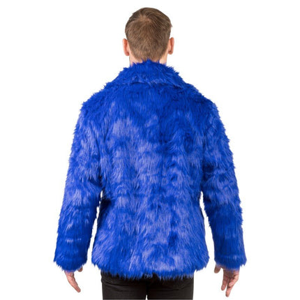 Blauwe Nepbontjas van CHAKS koop je bij Partywinkel