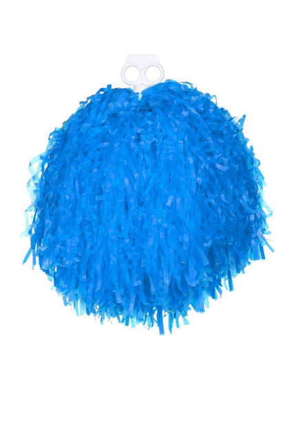 Blauwe Pompons Cheerleader van Wilbers & Wilbers koop je bij Partywinkel
