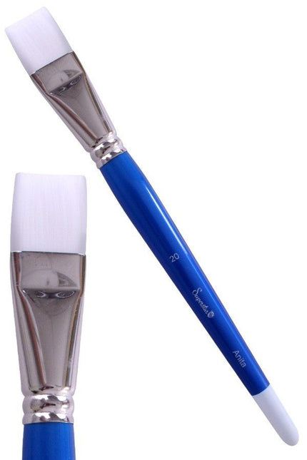 Blauwe Schmink Penseel Plat Nr.20 van Superstar koop je bij Partywinkel