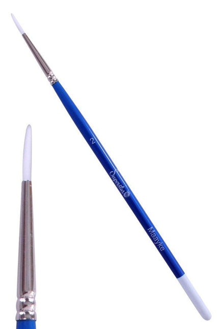 Blauwe Schmink Penseel Rond Nr.2 van Superstar koop je bij Partywinkel