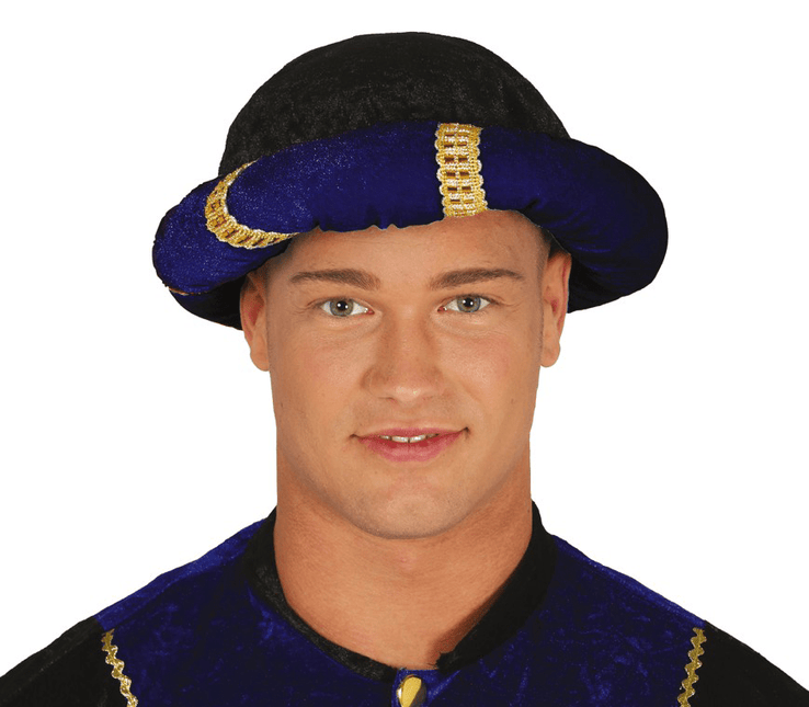 Blauwe Tulband van Fiestas Guirca koop je bij Partywinkel