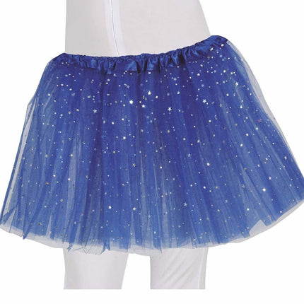 Blauwe Tutu Sterren 30cm van Fiestas Guirca koop je bij Partywinkel