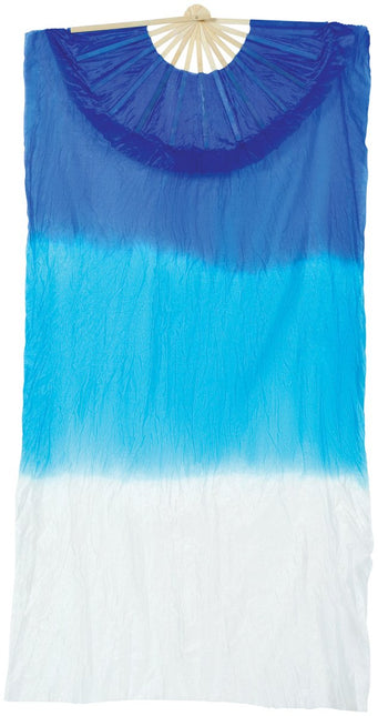 Blauwe Waaier 1,4m van Fiestas Guirca koop je bij Partywinkel