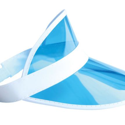 Blauwe Zonneklep van Wilbers & Wilbers koop je bij Partywinkel