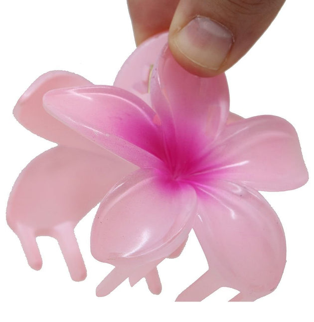 Bloem Haarclip Roze van Fiestas Guirca koop je bij Partywinkel