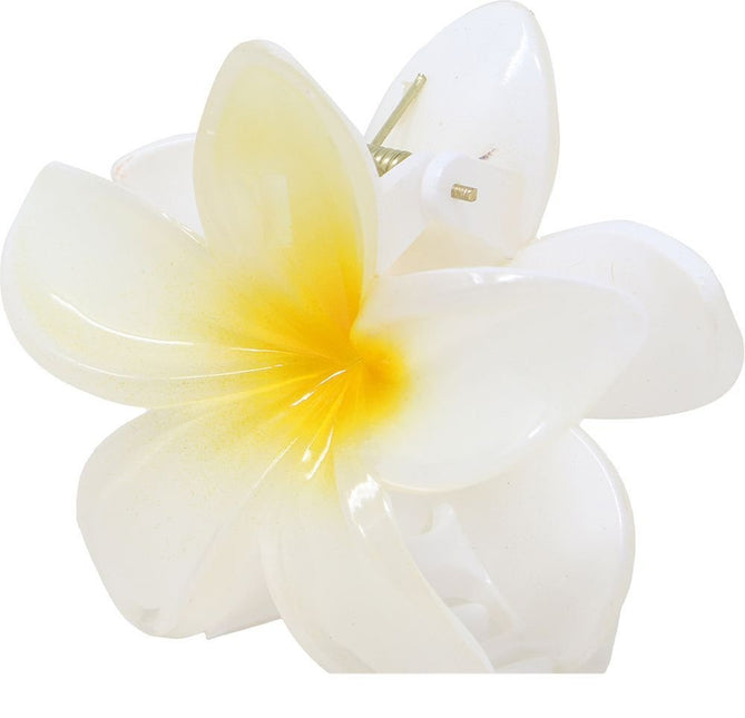 Bloem Haarclip Wit van Fiestas Guirca koop je bij Partywinkel