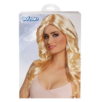 Blonde Pruik Disco Doll van Boland koop je bij Partywinkel