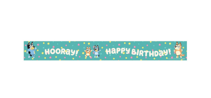 BLUEY BD IRDSCNT PPR BNNR 1.8M van Unique koop je bij Partywinkel