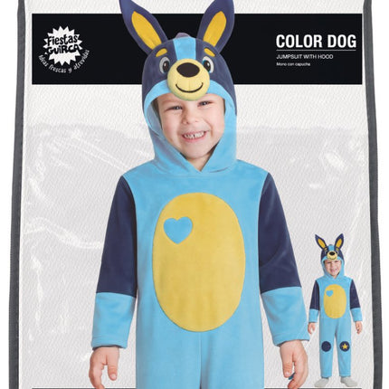 Bluey Onesie Blauw Kind van Fiestas Guirca koop je bij Partywinkel