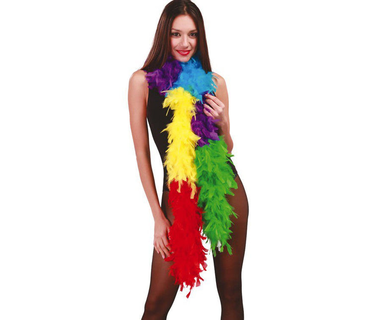 Boa Gekleurd 1,80m van Fiestas Guirca koop je bij Partywinkel