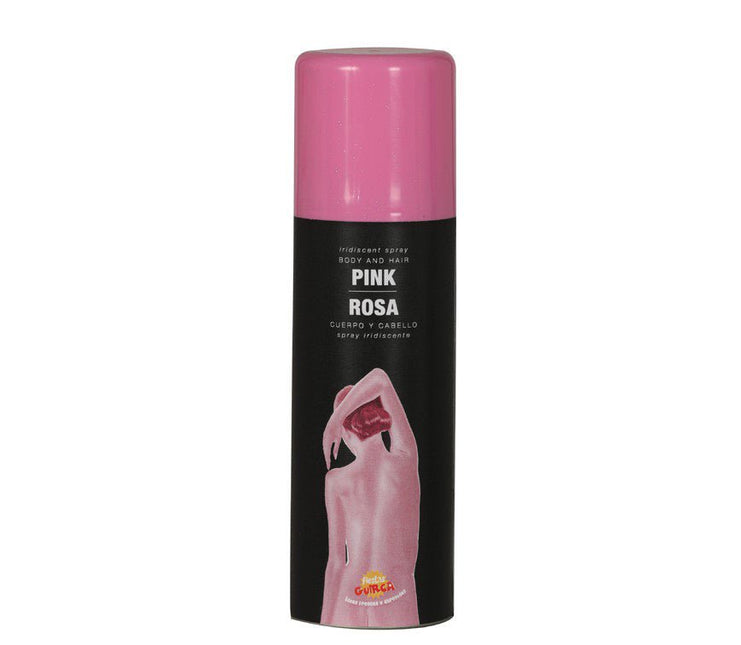 Bodypaint Spray Roze 100ml van Fiestas Guirca koop je bij Partywinkel