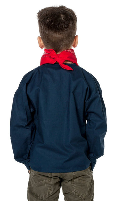 Boerenkiel Kind Blauw van Wilbers & Wilbers koop je bij Partywinkel