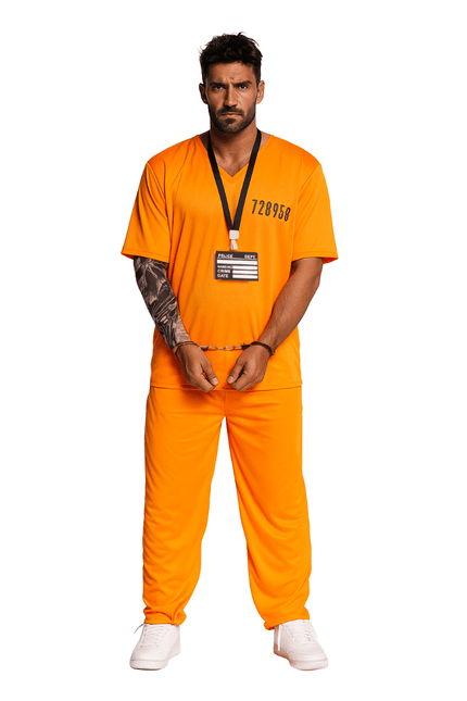 Boevenpak Oranje 5 delig van PartyXclusive koop je bij Partywinkel