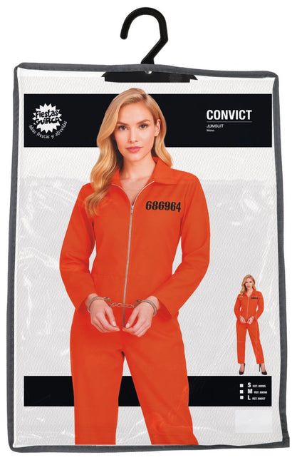 Boevenpak Oranje Dames Jumpsuit van Fiestas Guirca koop je bij Partywinkel