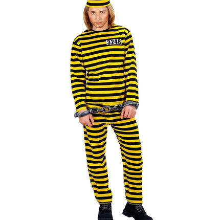 Boevenpak Zwart Geel Kind van Widmann koop je bij Partywinkel