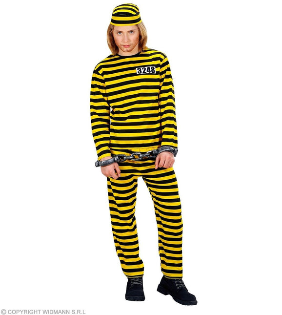 Boevenpak Zwart Geel Kind van Widmann koop je bij Partywinkel