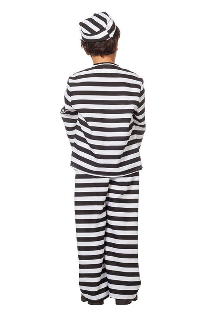 Boevenpak Zwart Wit Kind van Wilbers & Wilbers koop je bij Partywinkel