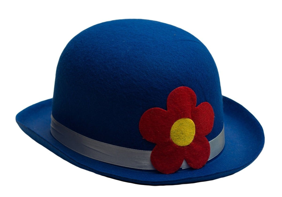 Bolhoed Clown Blauw van Partychimp koop je bij Partywinkel
