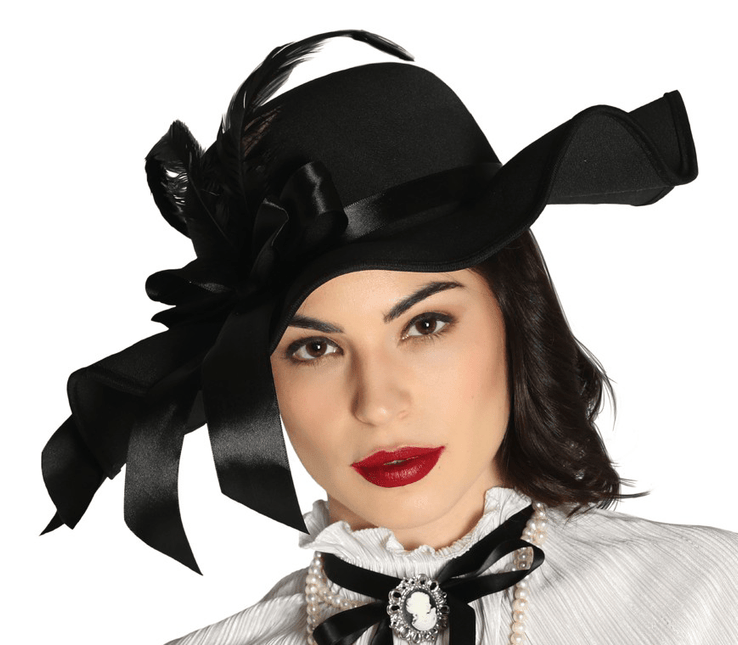 Bolhoed Jaren 20 Veren Dames van Fiestas Guirca koop je bij Partywinkel