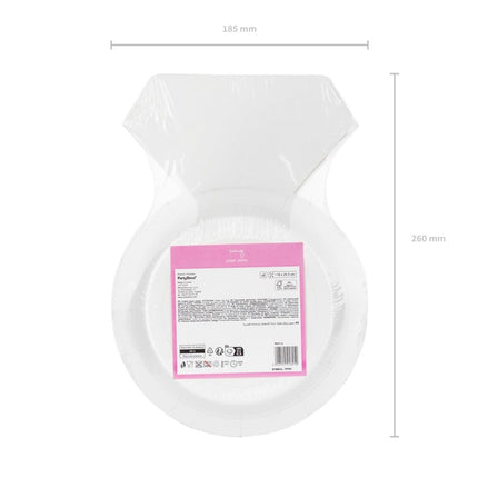 Borden Ring She Said Yes 18cm 6st van Partydeco koop je bij Partywinkel