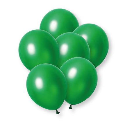 Bosgroene Parelballonnen 30cm 8st van Unique koop je bij Partywinkel