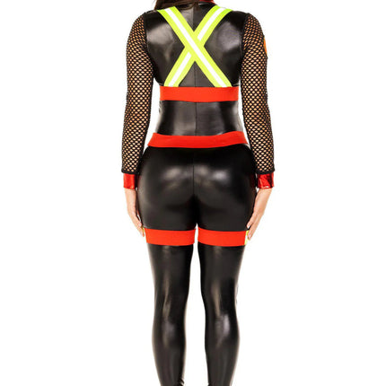 Brandweer Catsuit Dames Leg Avenue van Leg Avenue koop je bij Partywinkel