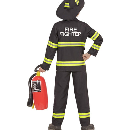 Brandweer Pak Zwart Geel Kind van Widmann koop je bij Partywinkel