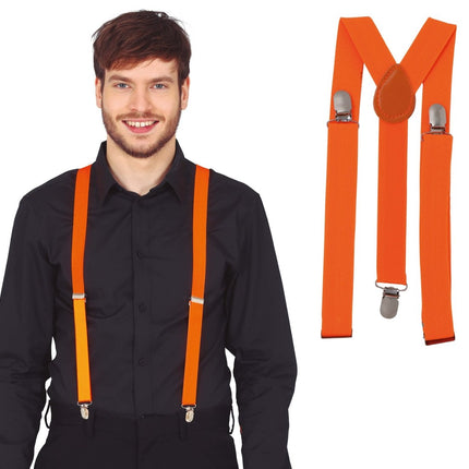 Bretels Neon Oranje van Fiestas Guirca koop je bij Partywinkel
