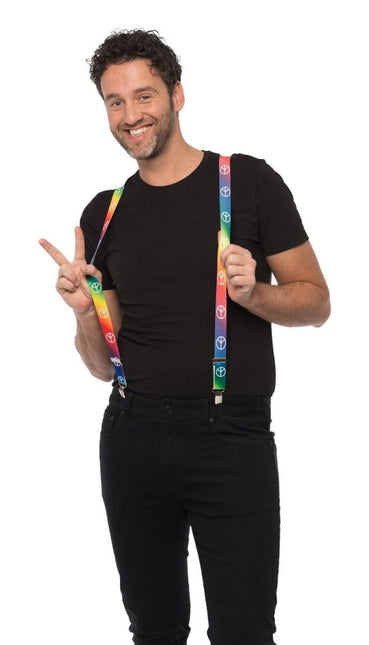 Bretels Peace van Partychimp koop je bij Partywinkel