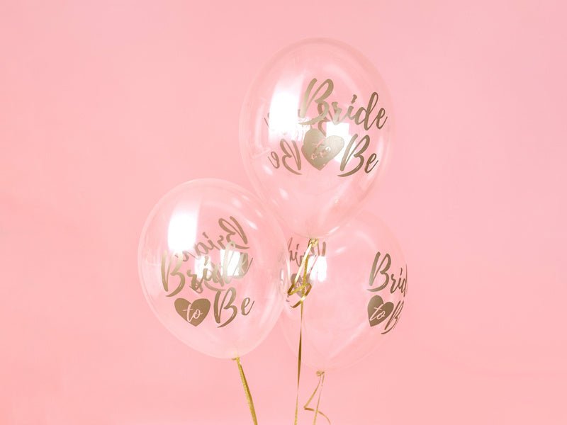 Bride To Be Ballonnen 30cm 6st van Partydeco koop je bij Partywinkel