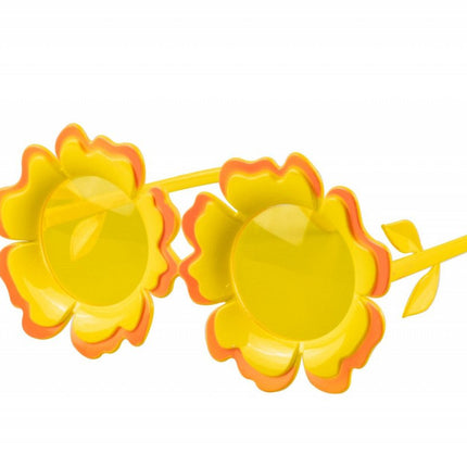 Bloemen Bril Geel van Wilbers & Wilbers koop je bij Partywinkel