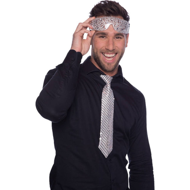 Bril Diamant Zilver van Folat koop je bij Partywinkel