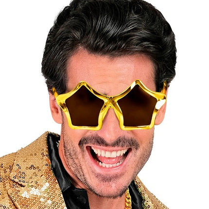 BRIL STERREN GOUD van Widmann koop je bij Partywinkel