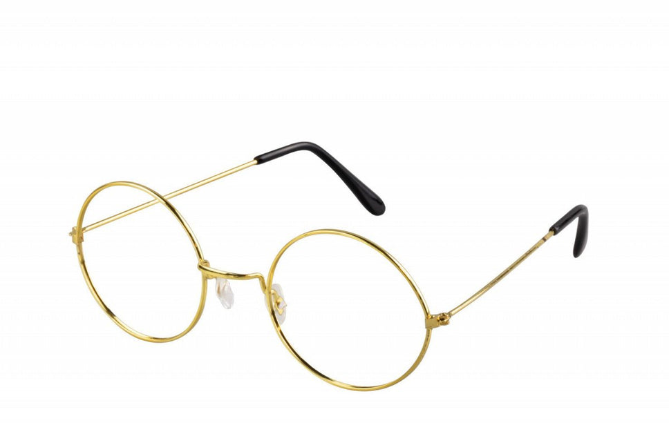 Gouden Bril Zonder Glas van Wilbers & Wilbers koop je bij Partywinkel