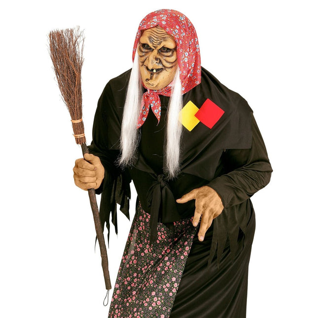 Bruine Heksenbezem 90cm van Widmann koop je bij Partywinkel
