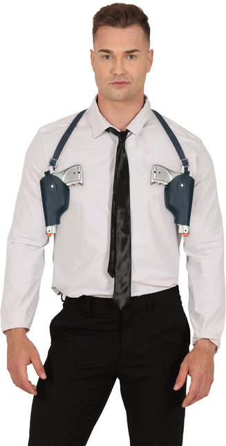 Bruine Holster Schouder van Fiestas Guirca koop je bij Partywinkel