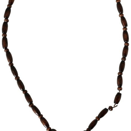 Bruine Ketting Kruis van Fiestas Guirca koop je bij Partywinkel