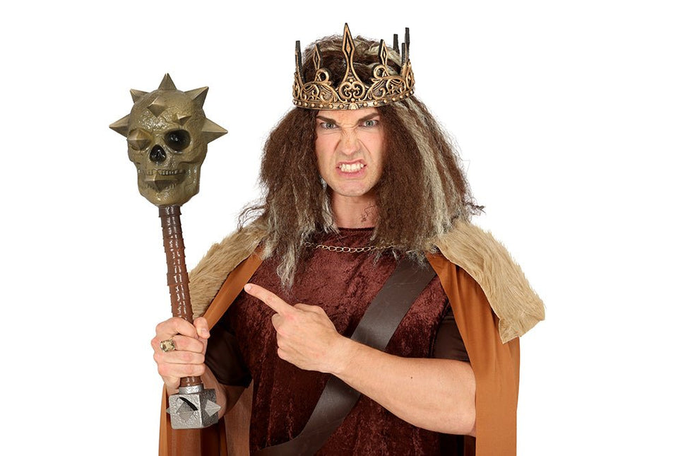 Bruine Nep Knuppel Spikes 60cm van Fiestas Guirca koop je bij Partywinkel