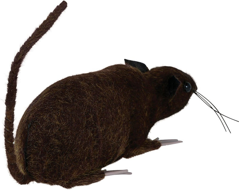 Bruine Nep Rat 15cm van Fiestas Guirca koop je bij Partywinkel