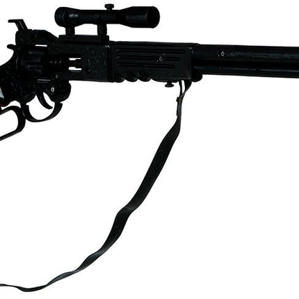 Bruine Nep Wapenset Met Richtkijker 64cm van Fiestas Guirca koop je bij Partywinkel