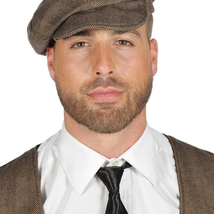 Bruine Pet 20'S van Wilbers & Wilbers koop je bij Partywinkel