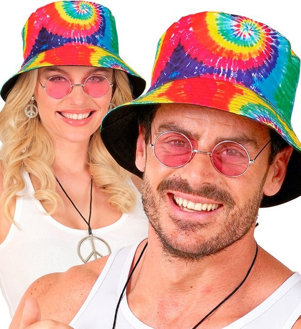 Bucket Had Tie Dye van Widmann koop je bij Partywinkel