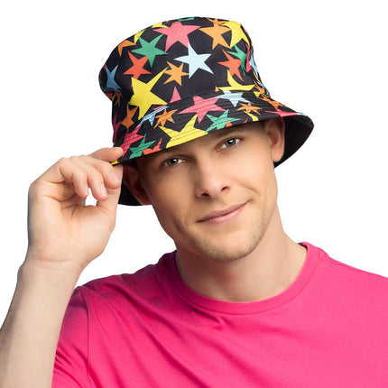 Bucket hat Stars van Boland koop je bij Partywinkel