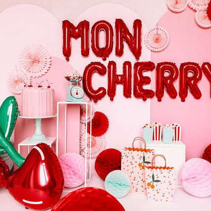 Cadeautasje Kersen 23cm van Partydeco koop je bij Partywinkel