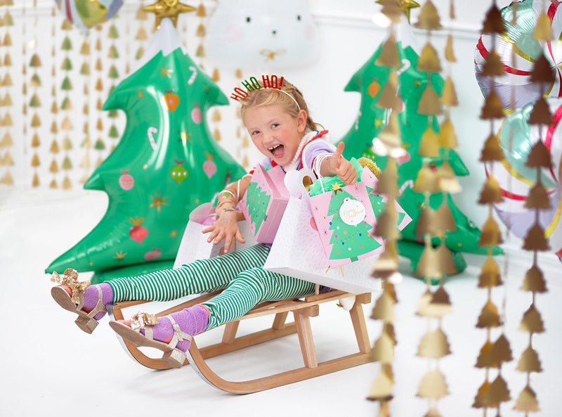 Cadeautasje Kerstboom 20cm van Partydeco koop je bij Partywinkel