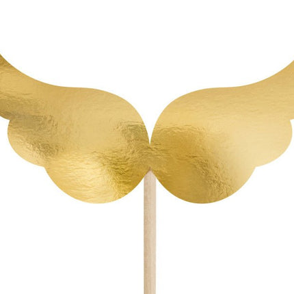 Caketopper Communie 11cm 6st van Partydeco koop je bij Partywinkel