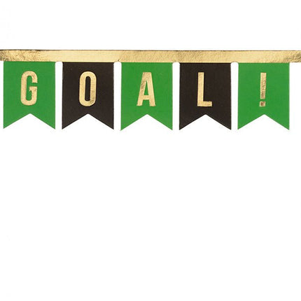 Caketopper Goal 20cm 2st van Partydeco koop je bij Partywinkel