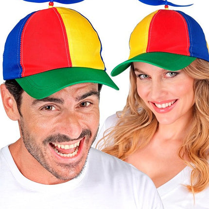 Cap met helicopter propeller van Widmann koop je bij Partywinkel