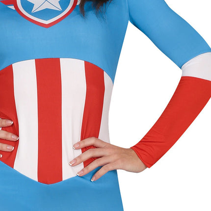 Captain Marvel Kostuum Dames van Fiestas Guirca koop je bij Partywinkel